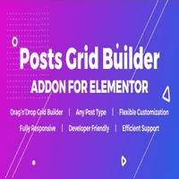 افزونه Posts Grid Builder برای المنتور