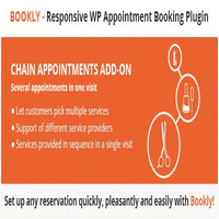 ادآن Bookly Chain Appointments