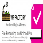 افزونه File Renaming on Upload Pro برای وردپرس
