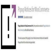 افزونه WpFactory Popup Notices for WooCommerce