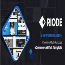 قالب HTML فروشگاهی Riode