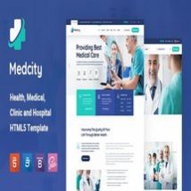 قالب HTML پزشکی Medcity