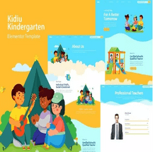 کیت قالب المنتور Kidiu Kindergarten