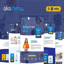 کیت تمپلیت آموزشی Akademy برای المنتور