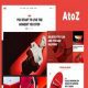 قالب HTML مجله و وبلاگ AtoZ