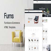 قالب HTML فروشگاهی Furns