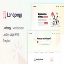 قالب HTML لندینگ پیج Landpagy