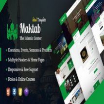 قالب HTML مسجد و آموزش اسلامی Maktab