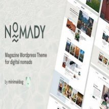 قالب مجله Nomady برای وردپرس