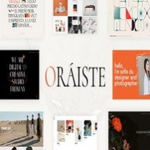 قالب پورتفولیو خلاقانه Oráiste برای وردپرس
