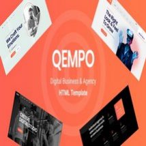 قالب HTML5 خدمات دیجیتال Qempo