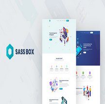 قالب اچ تی ام ال Sassbox