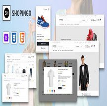 قالب HTML فروشگاهی Shopingo