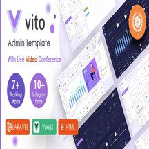 قالب مدیریتی Vito