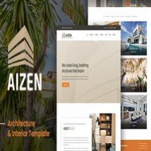 قالب HTML دکوراسیون داخلی AIZEN