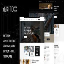 قالب HTML دکوراسیون داخلی Kitecx