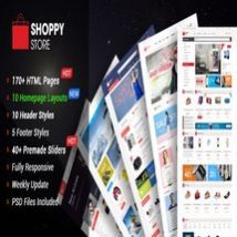 قالب HTML فروشگاهی چندمنظوره ShoppyStore