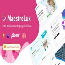 قالب HTML لندینگ Maestrolux