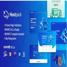 قالب HTML هاستینگ Hostpack