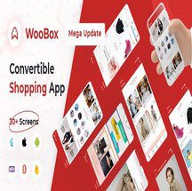 اپلیکیشن فروشگاهی فلاتر WooBox