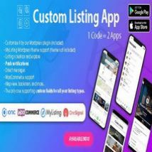 اپلیکیشن Custom Listing App