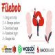 اسکریپت اشتراک فایل Filebob