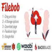 اسکریپت اشتراک فایل Filebob
