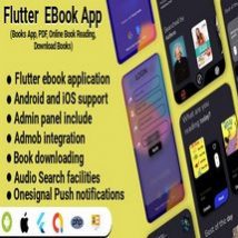 اپلیکیشن کتاب الکترونیکی فلاتر Flutter EBook App