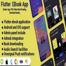اپلیکیشن کتاب الکترونیکی فلاتر Flutter EBook App