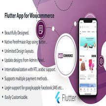 اپلیکیشن موبایل ووکامرس Flutter Multivendor