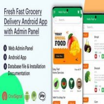 اپلیکیشن Fresh Fast Grocery Delivery برای اندروید