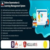 اسکریپت Online Exam and Learning Management System