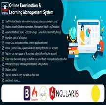 اسکریپت Online Exam and Learning Management System