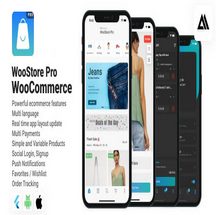 اپلیکیشن فلاتر فروشگاهی WooStore Pro WooCommerce