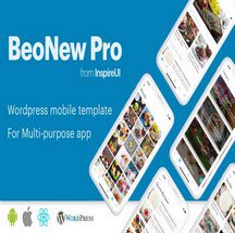 اپلیکیشن BeoNews Pro  ری اکت نیتیو وردپرس