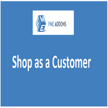 افزونه Shop as a Customer for WooCommerce