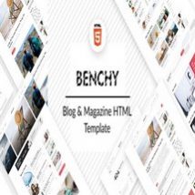 قالب HTML وبلاگی Benchy