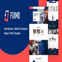 قالب HTML خدمات تعمیرات موبایل Fixmo