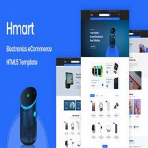 قالب HTML فروشگاه محصولات الکترونیکی Hmart