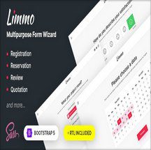 مجموعه فرم HTML چندمنظوره Limmo