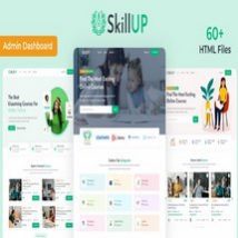 قالب HTML آموزش آنلاین SkillUp