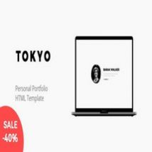 قالب HTML نمونه کار شخصی Tokyo