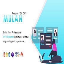 اسکریپت Mulan – اسکریپت ساختن سایت رزومه