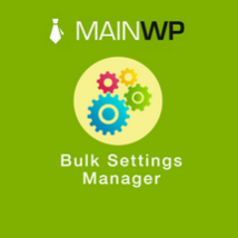 افزونه MainWP Bulk Settings Manager