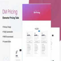افزونه جدول قیمتگذاری DM Pricing برای المنتور