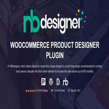 افزونه nbdesigner WooCommerce Product Designer
