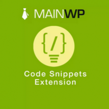 افزونه MainWP Code Snippets