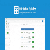 افزونه WP Table Builder برای وردپرس