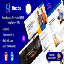 قالب HTML خدمات تعمیرات Hacbu