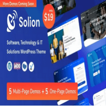 قالب تکنولوژی و فناوری اطلاعات Solion برای وردپرس